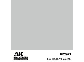 Alcohol-based acrylic paint Light Gray FS 36495 AK-interactive RC921