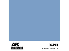 Акриловая краска на спиртовой основе RAF Azure Blue / Лазурный Синий АК-интерактив RC965