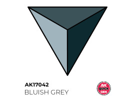 обзорное фото Acrylic paint BLUISH GREY QUICK GEN COLOR AK-interactive AK 17042 QUICK GEN COLOR