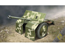 обзорное фото Збірна модель 1/72 Фінська протитанкова гармата 37 ПстК/36 ACE 72534 Артилерія 1/72