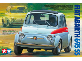 обзорное фото Збірна модель 1/24 Автомобіль Fiat Abarth 695 SS Tamiya 24173 Автомобілі 1/24
