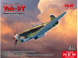 обзорное фото Assembly model of the Soviet fighter Yak-9T Aircraft 1/32