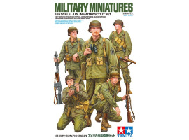 Сборная модель 1/35 Фигуры Разведчики пехоты США Tamiya 35379