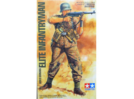 Сборная модель 1/16 Фигура Немецкий элитный пехотинец времен Второй мировой войны Tamiya 36303