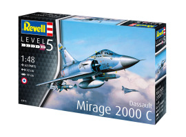обзорное фото Сборная модель 1/48 Самолет Dassault Мираж 2000C Revell 03813 Самолеты 1/48