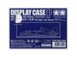 Display Case P (280 x 130 x 90 mm) Tamiya 73020
