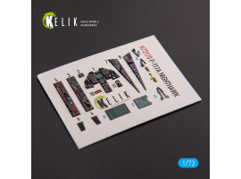 F-117A NIGHTHAWK 3D decal interior for Hasegawa 1/72 KELIK kit K72170