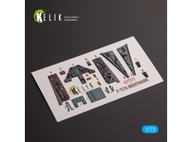 F-117A NIGHTHAWK 3D interior decal for Academy kit 1/72 KELIK K72171