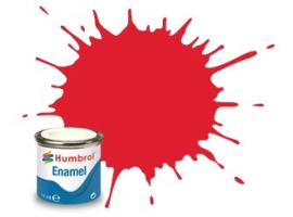 обзорное фото Красная яркая глянцевая Enamel paints