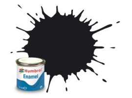 обзорное фото Черная глянцевая Емалеві фарби