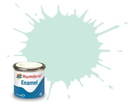 обзорное фото Голубая светлая матовая Enamel paints