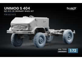 обзорное фото Набір коліс для Unimog S 404 M/L 10.5-20 від ACE ScaleX WM-72018 Колеса