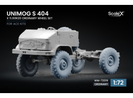 обзорное фото Набір коліс для Unimog S 404 X 11.00R20 від ACE ScaleX WM-72019 Колеса