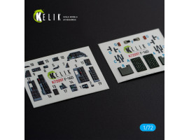 F-16D 3D interior decal for Revell kit 1/72 KELIK K72097