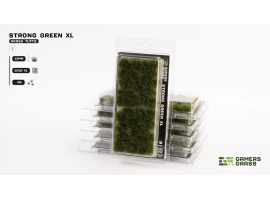 обзорное фото Набор пучков травы зелёной Strong Green XL 12мм Gamers Grass GG12-SG Наборы деталировки