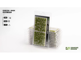 обзорное фото Набор пучков травы дикой зелёной Green- Wild 4мм Gamers Grass GG4-G Наборы деталировки