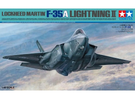 обзорное фото Сборная модель 1/48 истребитель Lockheed Martin Ф-35A Lightning Тамия 61124 Самолеты 1/48