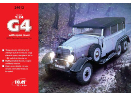 обзорное фото Typ G4, Автомобіль німецького керівництва 2 Світової війни з піднятим тентом Автомобілі 1/24