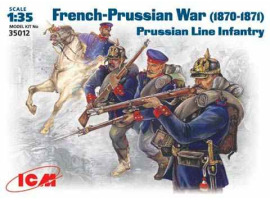 обзорное фото Прусская линейная пехота, (1870-1871) Фигуры 1/35