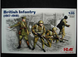 обзорное фото British infantry (1917-1918) Figures 1/35