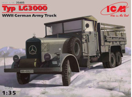 обзорное фото Typ LG3000, German army truck II MV Cars 1/35