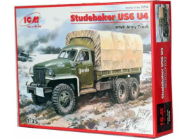обзорное фото Studebaker US6 U4, army truck Cars 1/35