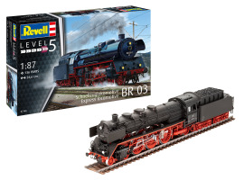 обзорное фото Scale model 1/87 locomotive Express BR 03 Revell 02166 Railway 1/87