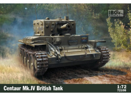 обзорное фото Збірна модель британського танка Centaur Mk.IV Бронетехніка 1/72