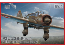 Сборная модель польского легкого бомбардировщика PZL.23B Karaś (раннее производство)