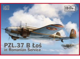 обзорное фото PZL.37 B Łoś in Romanian Service Aircraft 1/72