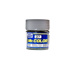RLM75 Gray Violet semigloss, Mr. Color solvent-based paint 10 ml / Фиолетово-серый полуглянцевый