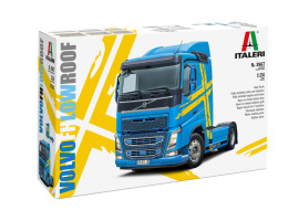 Сборная модель 1/24 Грузовой автомобиль / тягач Volvo FH Low Roof Italeri 3967