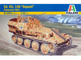 обзорное фото Sd.Kfz.140 "Gepard"Flakpanzer 38(t) Бронетехніка 1/35