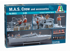 Scale model 1/35 Figures crew and accessories M.A.S. Italeri 5611