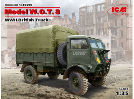 обзорное фото Model W.O.T. 8, WWII British Truck Автомобили 1/35