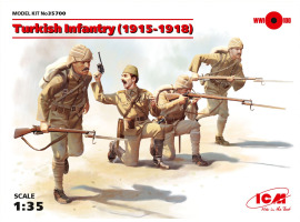 обзорное фото Пехота Турции (1915-1918 г.), І МВ Фигуры 1/35