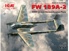 обзорное фото Fw. 189A-2 German reconnaissance aircraft Aircraft 1/72