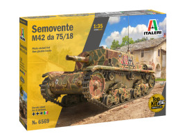 Збірна модель 1/35 Самохідна гармата М42 75/18 Italeri 6569