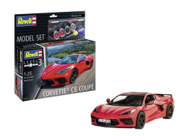 Starter set 1/25 Car Corvette C8 Coupe Revell 67714