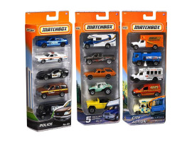 обзорное фото MATCHBOX - Set of 5 cars in assortment C1817 Hot Wheels