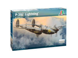Cборная модель 1/72 Самолет P-38J Lightning Италери 1446
