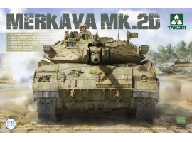 обзорное фото Збірна модель 1/35 Танк Меркава Mk.2D Takom 2133 Бронетехніка 1/35