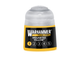 обзорное фото Акрилова фарба Warhammer Tone Pro: Megaboss Yellow 1 Акрилові на водній основі