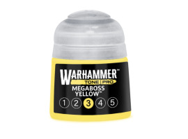 обзорное фото Акрилова фарба Warhammer Tone Pro: Megaboss Yellow 3 Акрилові на водній основі