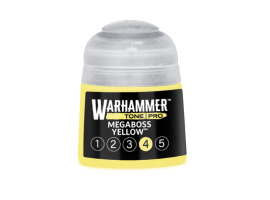 обзорное фото Акрилова фарба Warhammer Tone Pro: Megaboss Yellow 4 Акрилові на водній основі