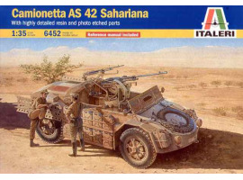 обзорное фото CAMIONETTA AS 42 SAHARIANA	 Armored vehicles 1/35