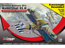 обзорное фото Schusta/Schlasta 27b Halberstadt CL.II Літаки 1/48
