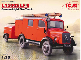 обзорное фото L1500S LF 8, немецкий легкий пожарный автомобиль Автомобили 1/35