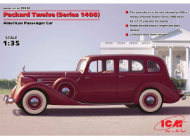 обзорное фото Packard Twelve (серії 1408), Американський пасажирський автомобіль Автомобілі 1/35
