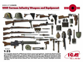 обзорное фото Armament and equipment of the German infantry of WW I Detail sets